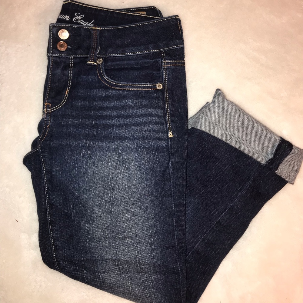 American Eagle “Artist” Style Capri Jeans